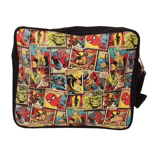 Marvel Comic Mania Messenger Bag